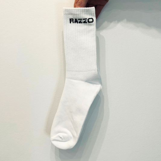 Razzo Socks - White